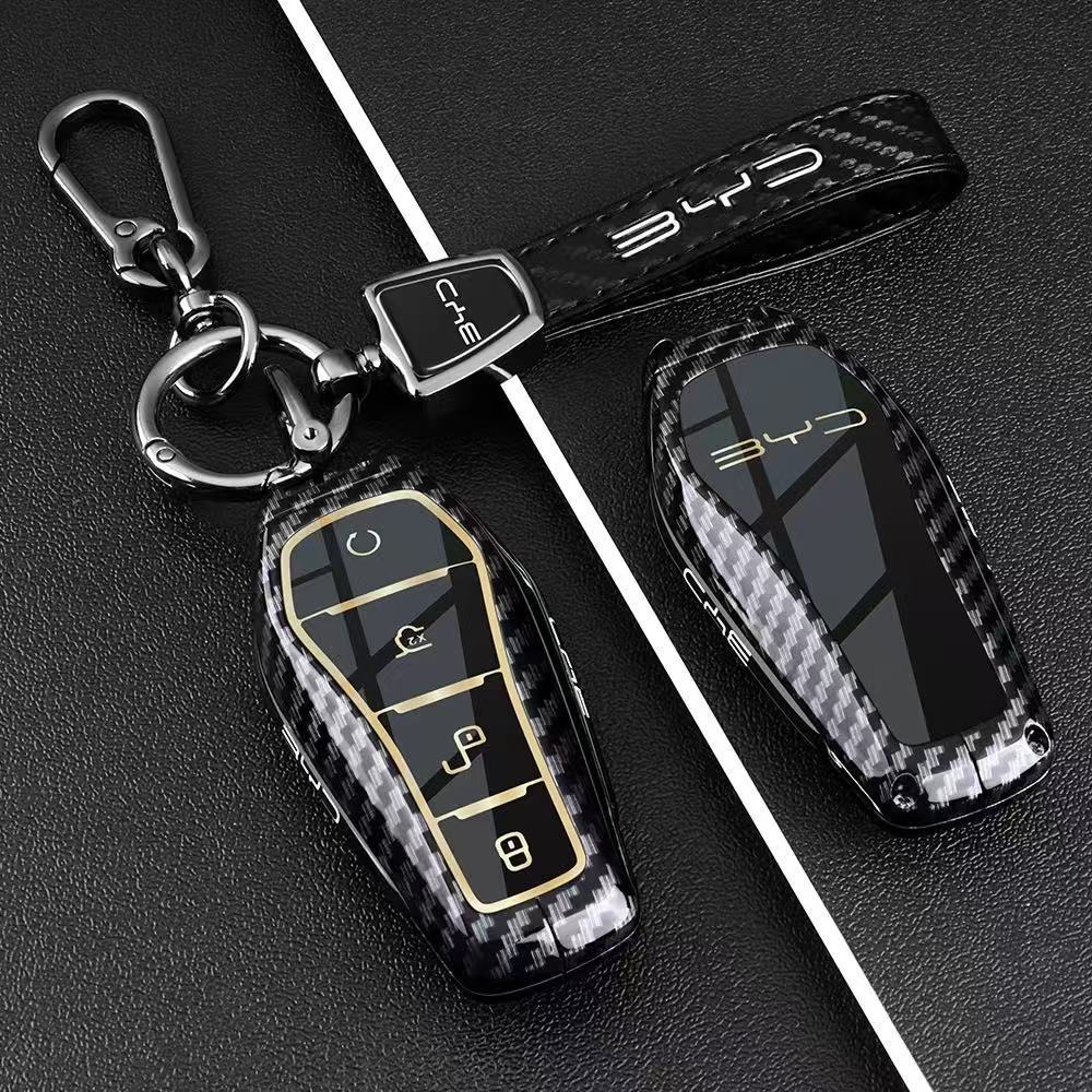 เหมาะสําหรับ 2026 BYD ปลาโลมา 05 DMI ฝาครอบกุญแจ BYD Qin ปลาโลมา E7E9 Han L Sea Lion 05 Tang เพลงหัว