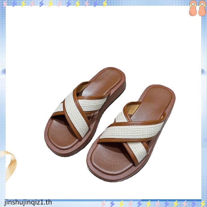 Wayve Ladies Sandal Casual Comfort Sandal Slipper Women Shoes Kasut Perempaun Sandal Wanita - W01