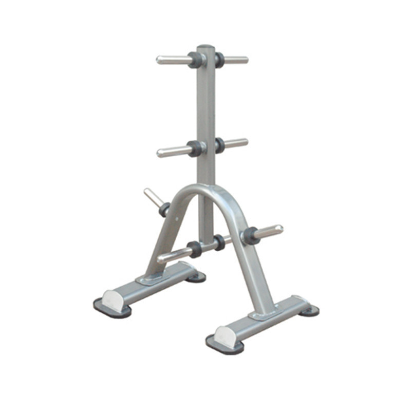 IT7017 Barbell แผ่น Rack Commercial Barbell แผ่นวาง Rack Gym Bell แผ่นชั้นเก็บ