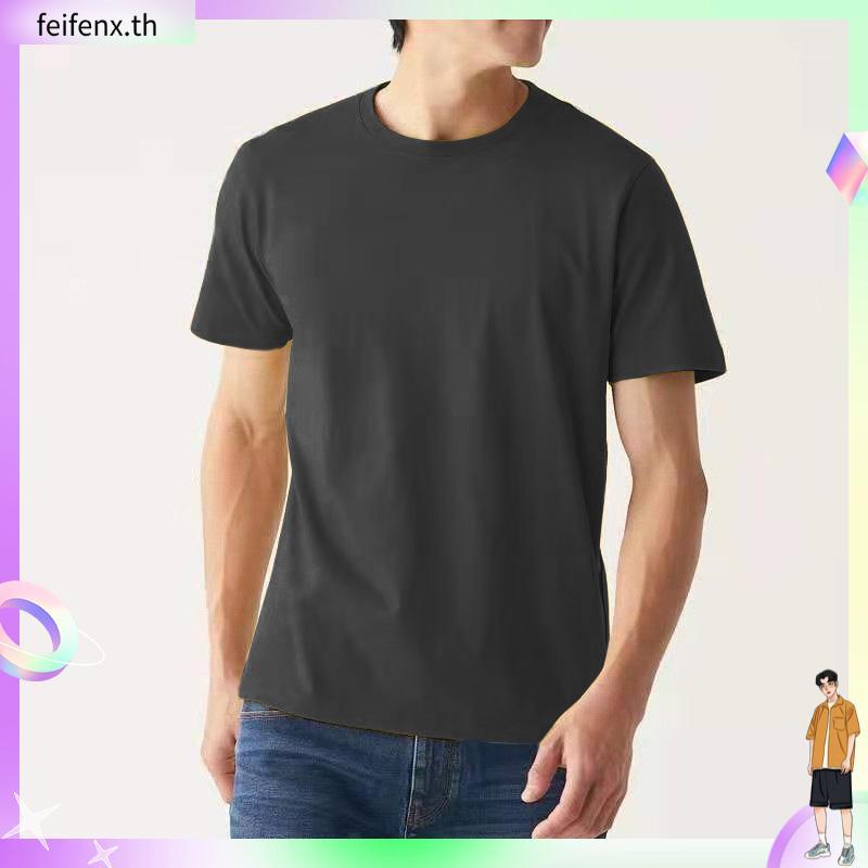GQ Cool Tech™+ Regular T-shirt เสื้อยืดผ้าเย็นทั้งตัว คอกลม