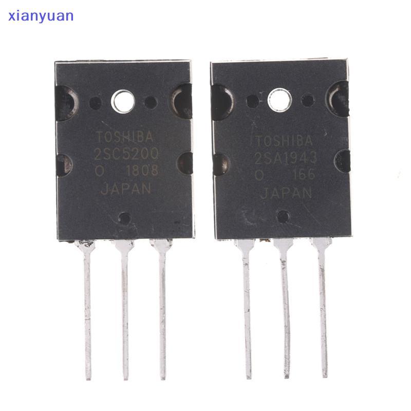 [xianyuan] 1 คู่ 2SA1943 & 2SC5200 PNP ทรานซิสเตอร์พลังงาน XY