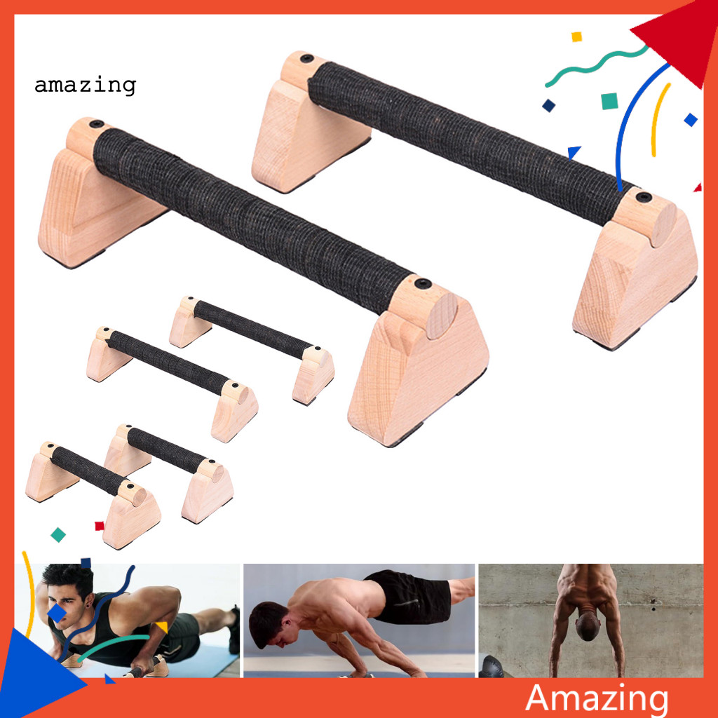 [AM] Strength Training Push-up Handle Non-Slip Push-up Bars 2pcs ไม้ Push-up Bars พร้อมด้ามจับกันลื่