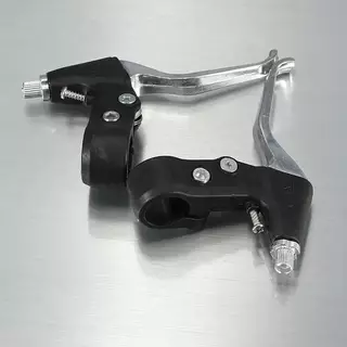 (the) 2 ชิ้นอลูมิเนียมอัลลอยด์จักรยานเสือภูเขาเบรคคันโยกจักรยานเบรค Caliper Handgrip เครื่องมืออุปกรณ์เสริมทั่วไปชิ้นส่วนจักรยาน (TH)