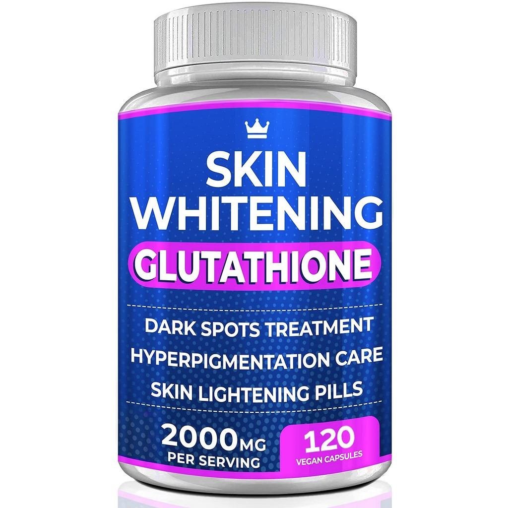 NingPills-120Capsules2000mg-มีประสิทธิภาพLightening-DarkSpots,Melaa&AcneScarRemover,Inciretment-Anti