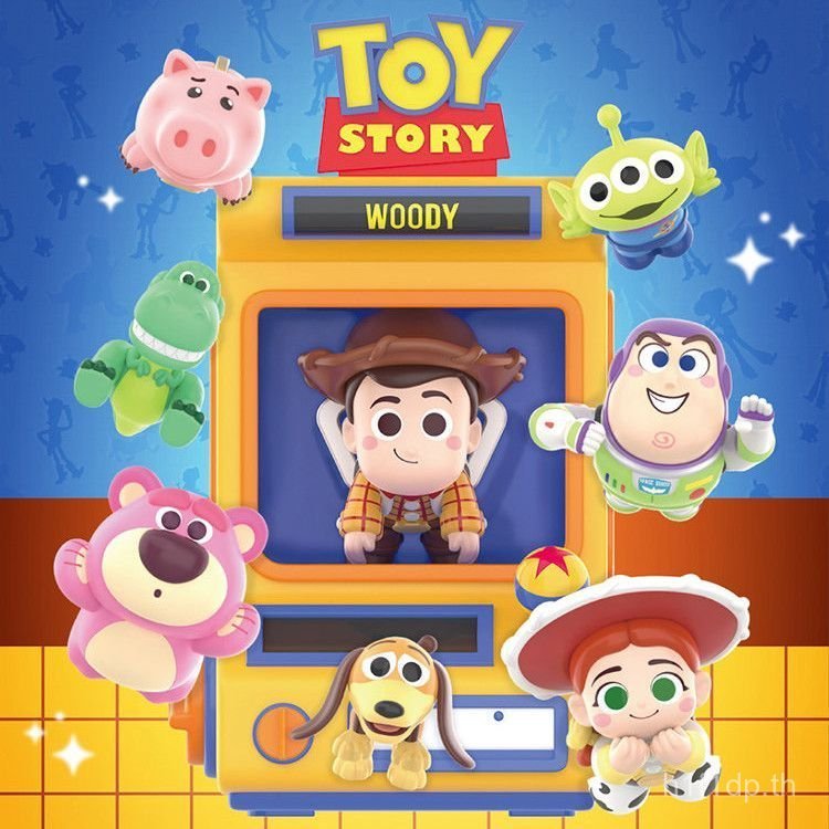 TOPTOY Toy Story Claw Machine Series Mystery Box ตุ๊กตาเคลื่อนย้ายได้ตกแต่งของขวัญวันเกิดของขวัญวันหยุด