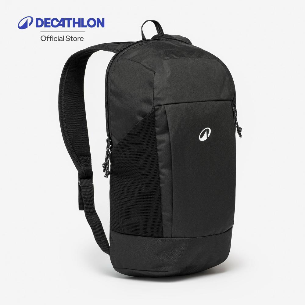 Decathlon 10 L Hiking Backpack Arpenaz เป้สะพายหลังสำหรับเดินป่ารุ่น Arpenaz Nh100 ขนาด 10 ลิตร - Black