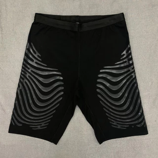 Summer Track and Field Training Tight Shorts Sports Quick-Drying Nylon High Elastic Marathon Running Fitness Cycling Skinny Knee Length Pants gBRD