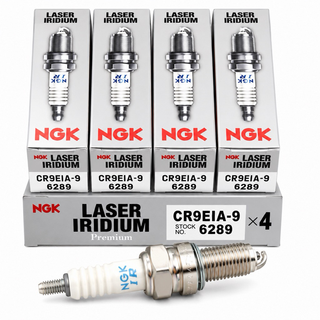 1 ชิ้น NGK SPARK PLUG IRIDIUM LASER CR9EIA-9 ER6 Y15ZR ZZR1400 VERSYS 650 Z250 Z800