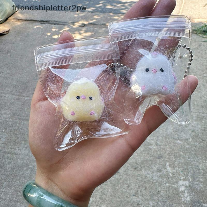 (แฟน) 2pcs Miniature Slow Rebound Relief Squeeze ของเล่น Stiy TPR Squishy Mini Chi ความเครียดบรรเทา Squishy ใหม่ Fidget ของเล่น (TH)