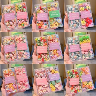 เด็กขนาดเล็กไม่เจ็บผมเชือกผมเวอร์ชั่นเกาหลีน่ารัก30ชิ้นยางรัดเครื่องประดับผม
