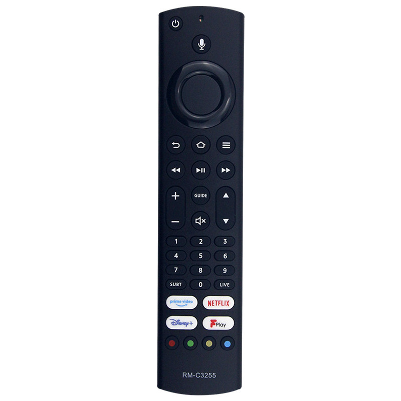 ใช้งานร่วมกับ JVC TV LT-32CF600 LT-40CF700 LT-43CF700 รีโมทคอนโทรล RM-C3255 อะไหล่ไม่มีเสียง