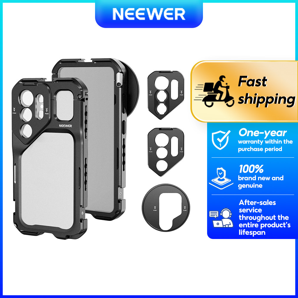 NEEWER PA182 กรงโทรศัพท์เข้ากันได้กับ Samsung Galaxy S26 Ultra เท่านั้น