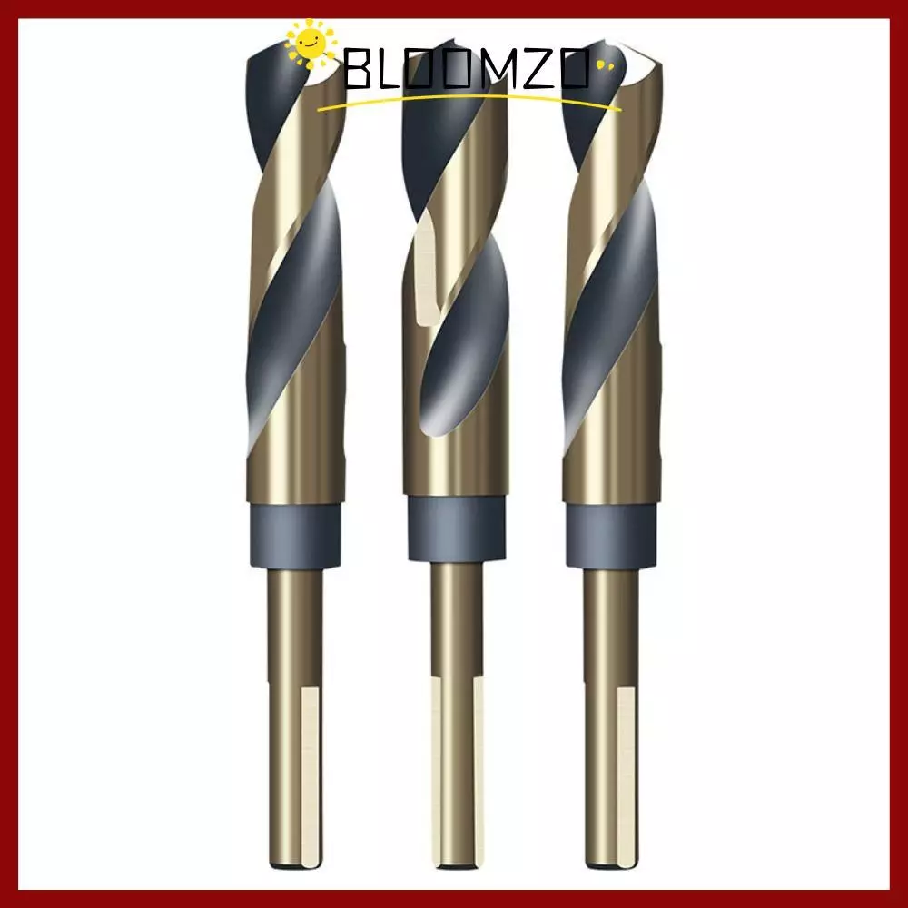BLOOMZO Twist Drill, Round Shank Spiral Cobalt เจาะ Bit, 12 มม.-20 มม.คุณภาพสูง HSS เจาะโลหะ Bits
