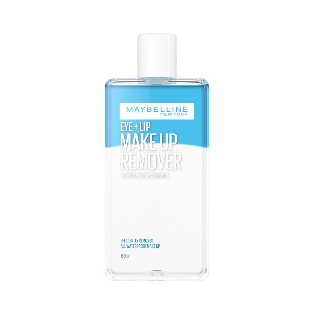 [สินค้าส่งด่วน] MAYBELLINE อายลิปเมคอัพรีมูฟเวอร์ 150มล MAYBELLINE EYE LIP MAKE UP REMOVER 150ML