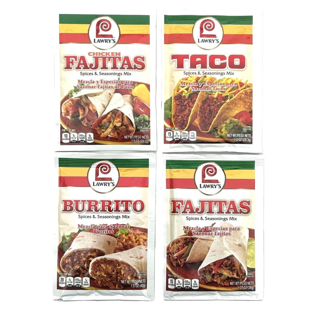 US ผงปรุงรสผสมฟาจิทัสของ Lawry/Taco/CHILI เม็กซิกันฟาจิทัส20260422