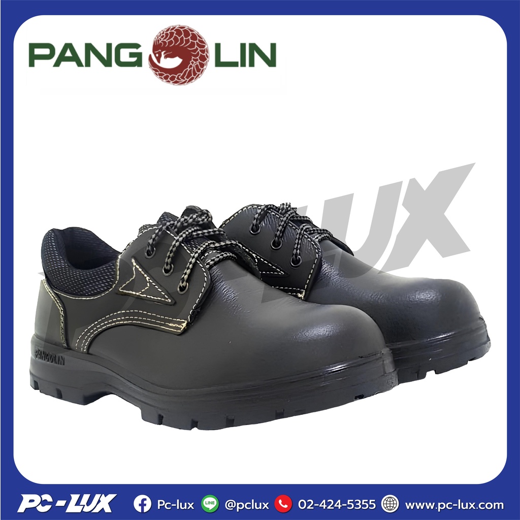 PANGOLIN รองเท้าเซฟตี้  รุ่น 9501 พื้น PU สีดำ