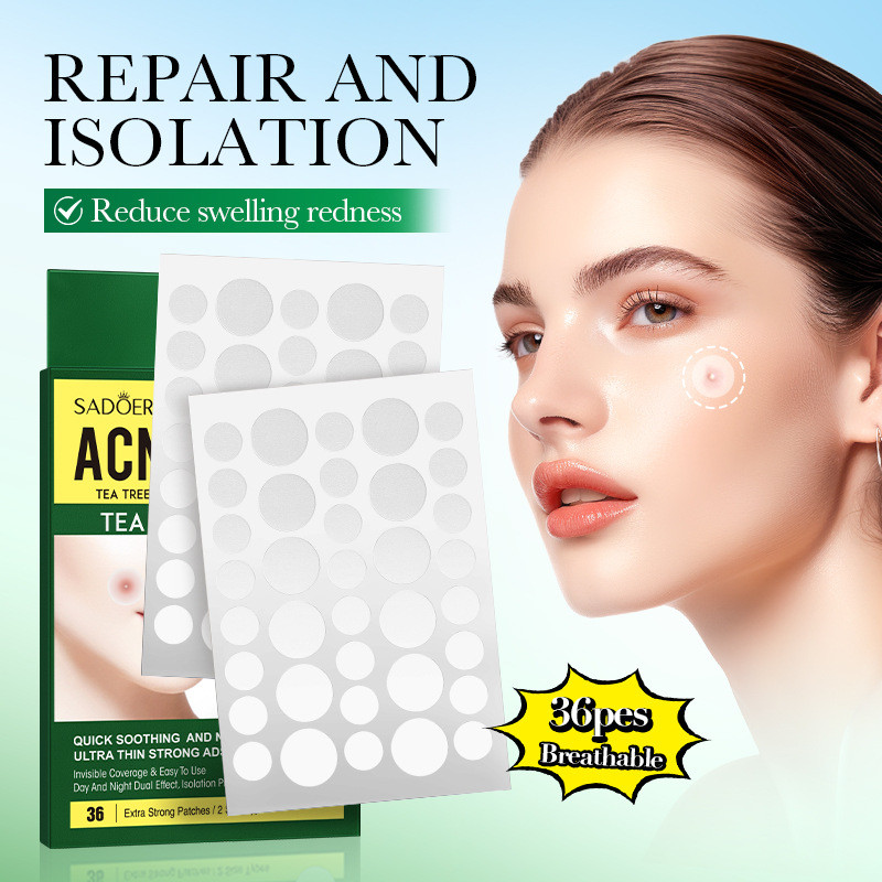 Facial All English Cleansing sadoer Acne Patch คลีนซิ่ง Patch Mask Patch สิวกําจัดสิว Tea Tree ที่มอ