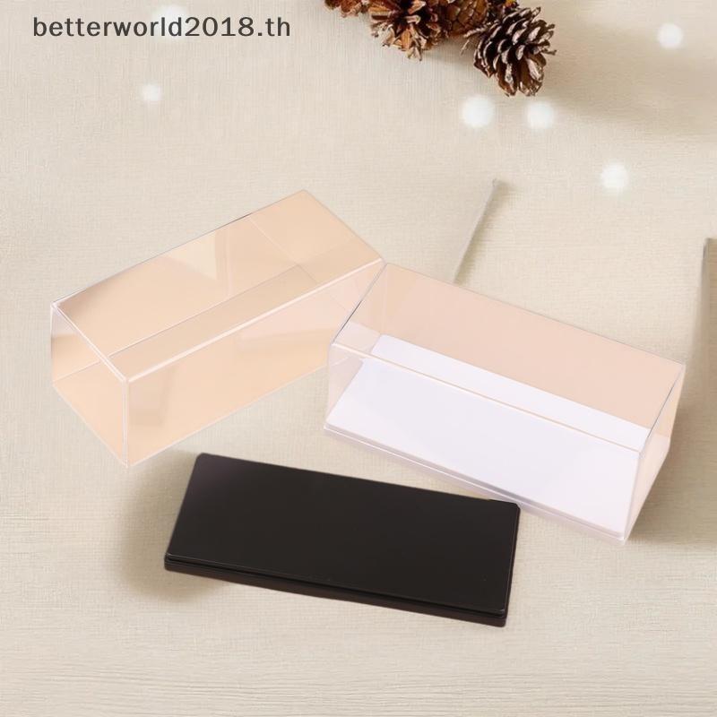 [bet] 1 ชิ้นกล่องเก็บอะคริลิโปร่งใสปฏิบัติ 1/43 รุ่นDiecastกล่องแสดงรถDIYจอแสดงผลกันฝุ่นRaของเล่น [T