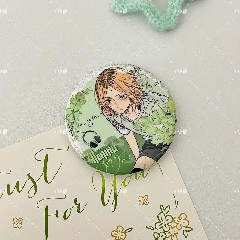 [Bota Shop] Volleyball Boy Anime Badge Lone Claw Grinding เข็มกลัด PS