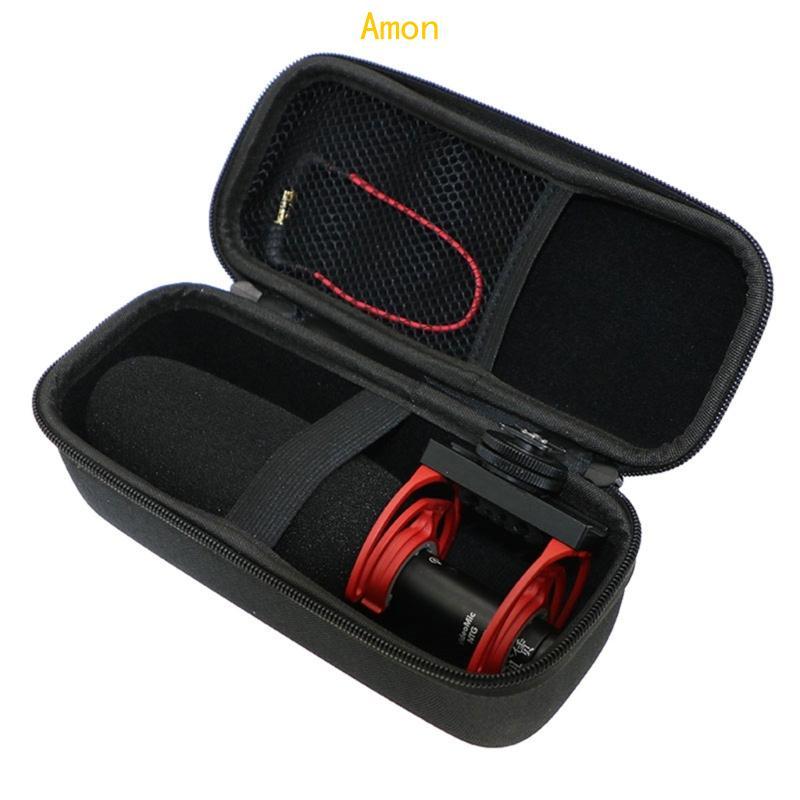 Amon Microphone Bag Protecting Storage Case Box for Rode NTG Microphone Organizer