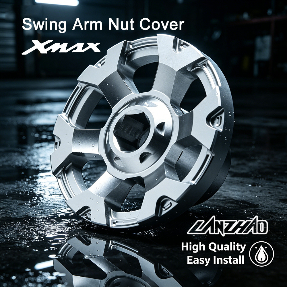 ฝาครอบน็อตสวิงอาร์ม CNC สําหรับ YAMAHA XMAX v1 v2 v3