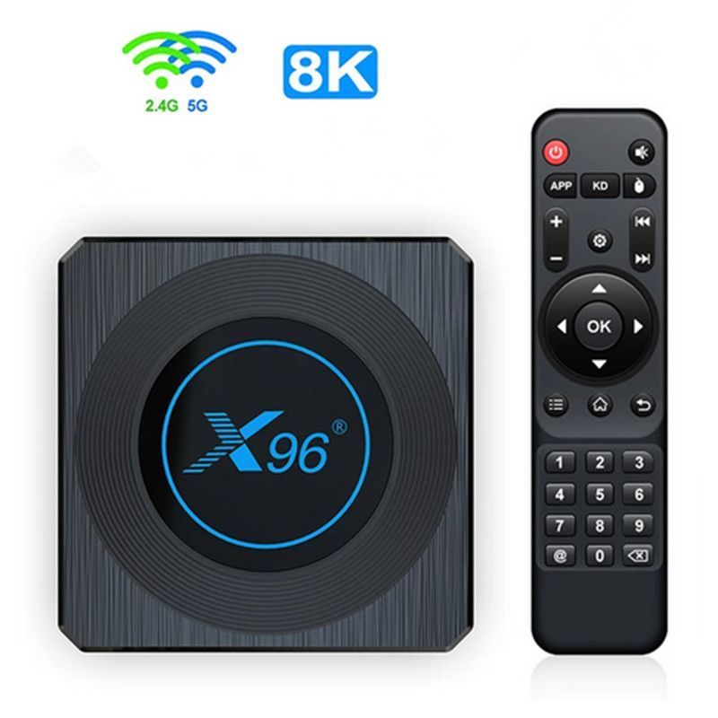 X96X4 Gigabit S905X4 Network Media Player 8k HD TVbox การค้าต่างประเทศ TV Top Box