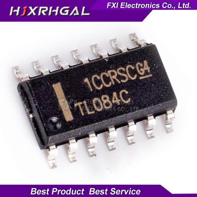 10 ชิ้น TL084CDT TL084 SOP14 SOP 084C SMD