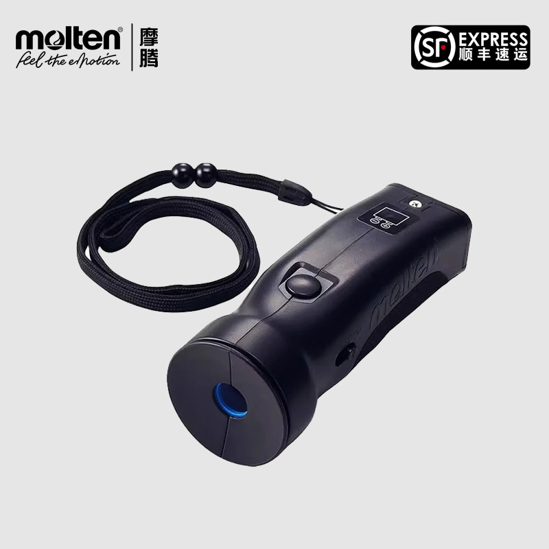 Molten Molten นกหวีดอิเล็กทรอนิกส์ปริมาณสูงฟุตบอลบาสเกตบอลวอลเลย์บอลแฮนด์บอลผู้ตัดสินใช้นกหวีดอิเล็ก