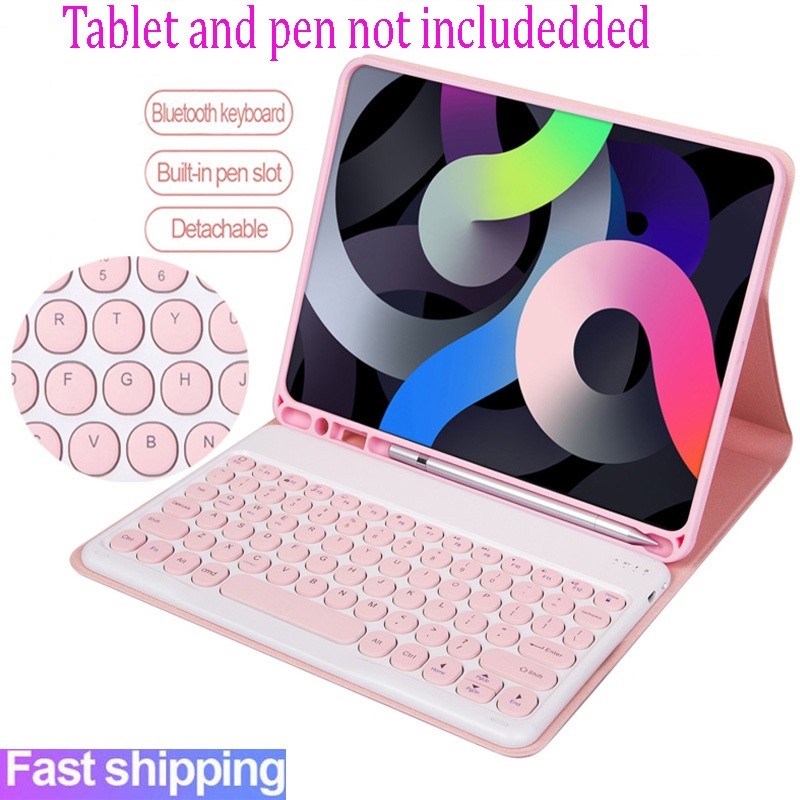 เคสคีย์บอร์ด iPad รุ่นใหม่ – 9.7 / 10.2 5th–10th Gen, iPad Air 1–5 / Air 11 / M2 / M3 Pro / M4 / iPa
