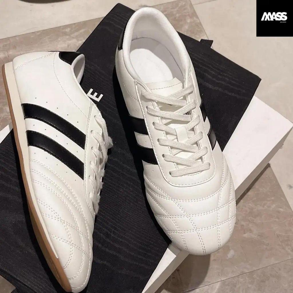 MASS Sneaker เท้าเรียว+1เท้าอวบ+2ไซส์ รองเท้าแฟชั่นสตรี ส่งฟรี รองเท้าฮิต รองเท้าสตรีท พร้อมส่งในไทย รองเท้าลำลอง LN5510