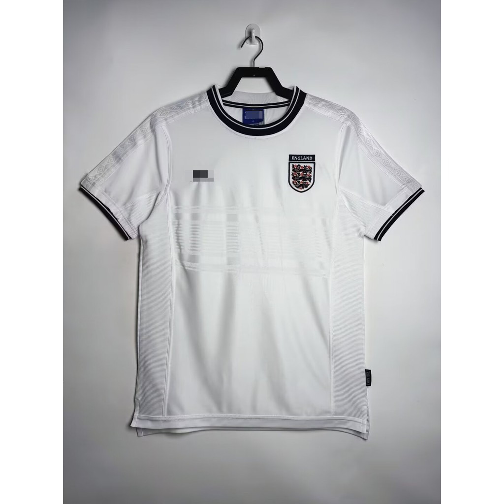 England 1990-91 Retro Football Jersey – AAA+ ชุดบ้านแขนสั้นคุณภาพพรีเมี่ยม (Classic Vintage Design)