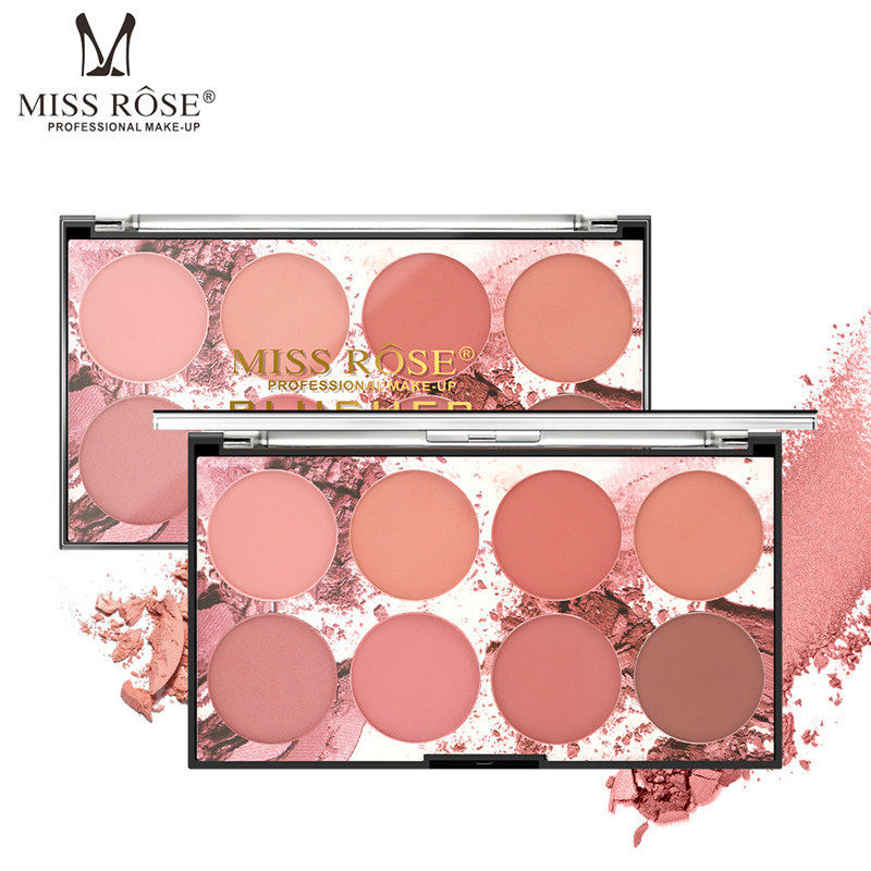 บลัชออน odbo บลัชออน MISS ROSE One Powder Enhances Temperament Repairing Blush