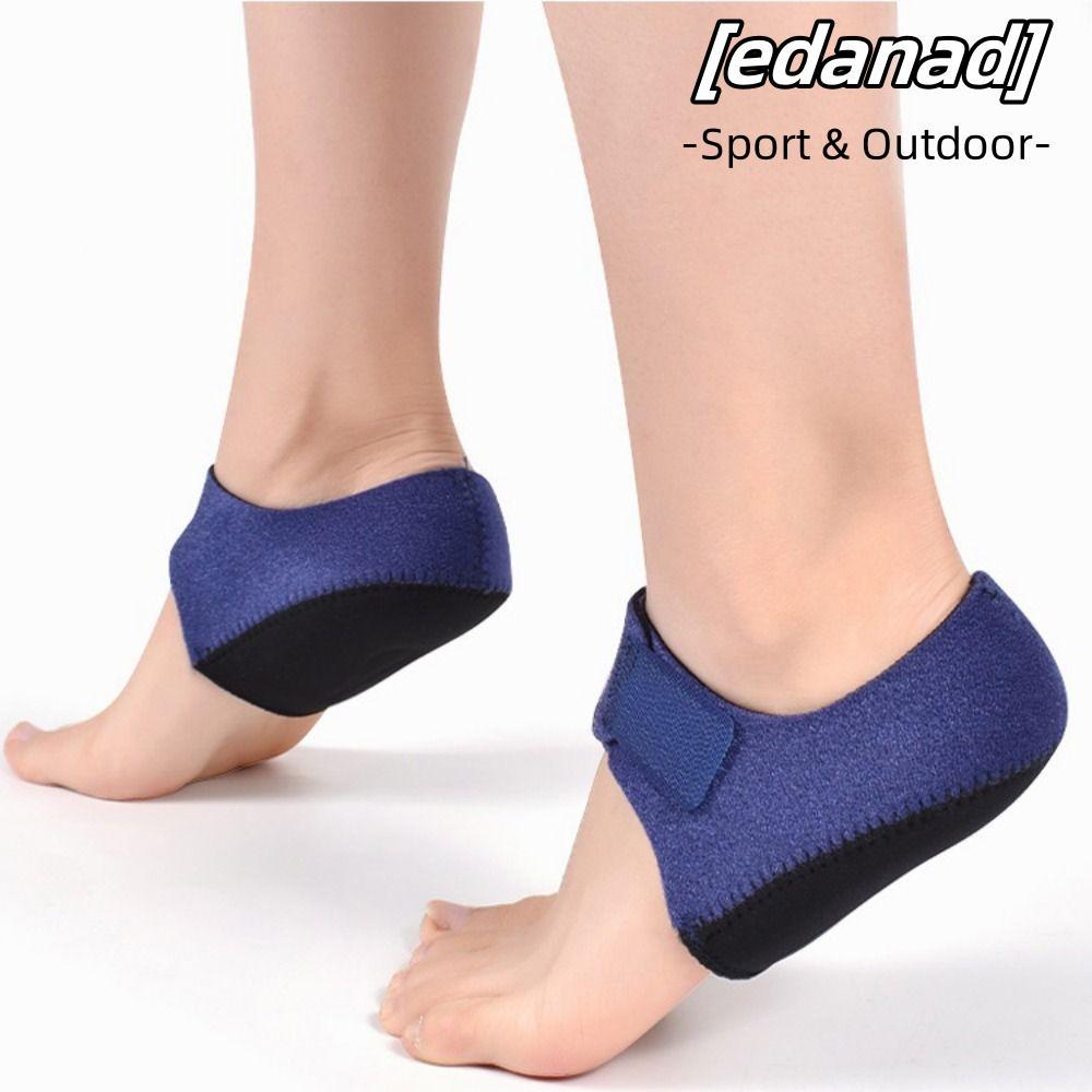 EDANAD 1 คู่ Heel Cushion Support Arch Wrap Support SBR Heel Pad