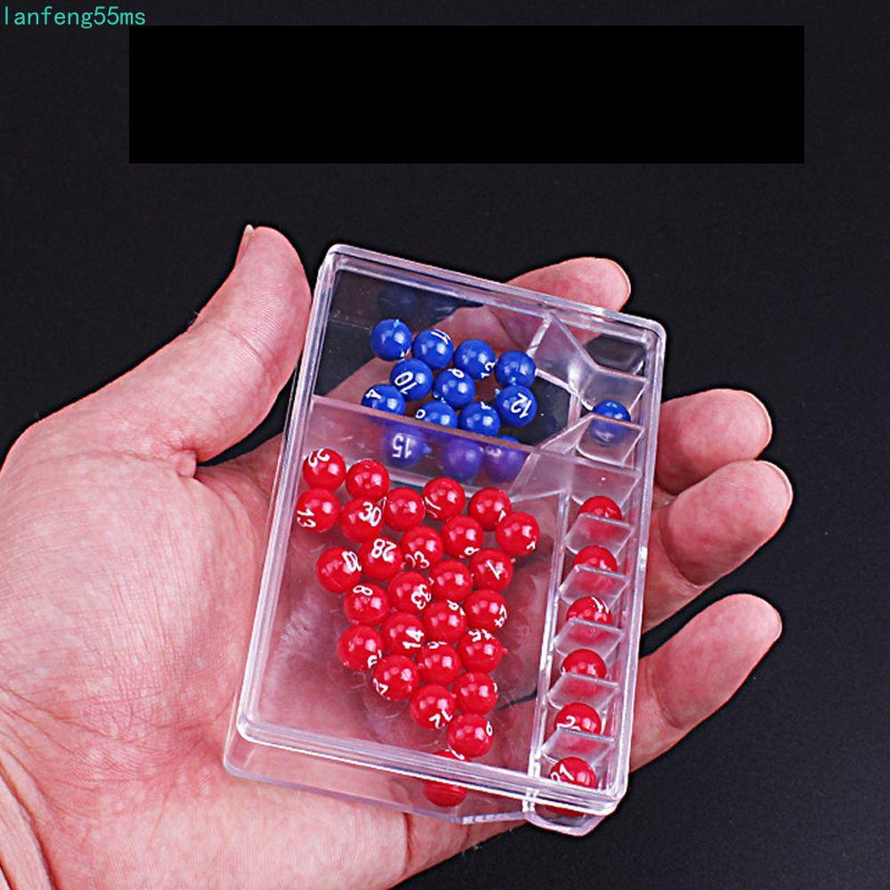 การหยิบจํานวน LANFENG|Entertainment Jackpot Party Game 5+2 6+1 Portable Fortunate Bingo Games