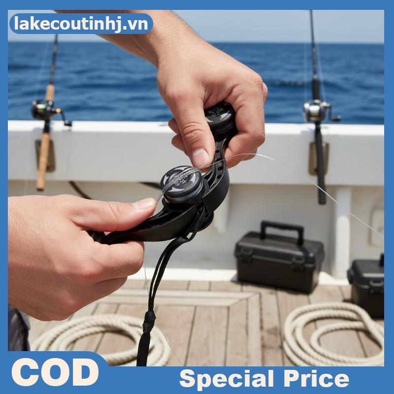 Lu Fishing Knot Assist อุปกรณ์ GT Bobbin Winder ทําให้ FG Knot Easy Strong การเชื่อมต่อเครื่องมือสํา