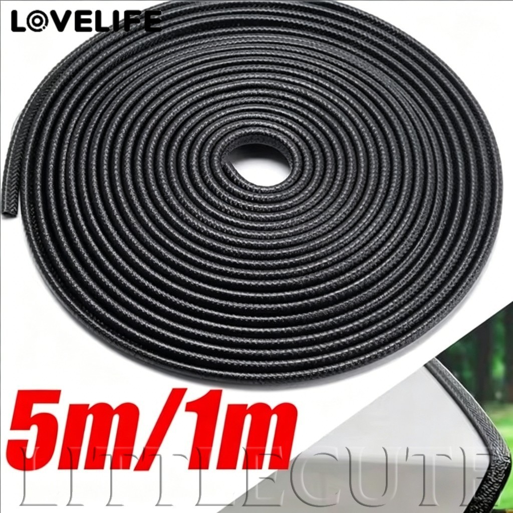 [AUTO&3C] 1/3/5M - Universal Auto Door Edge Guard U Shape Anti Collision Strip ซีลยาง Trim Scratch Protector ไม่มีกาวติดตั้งง่ายอะไหล่รถยนต์ /ราคาดี