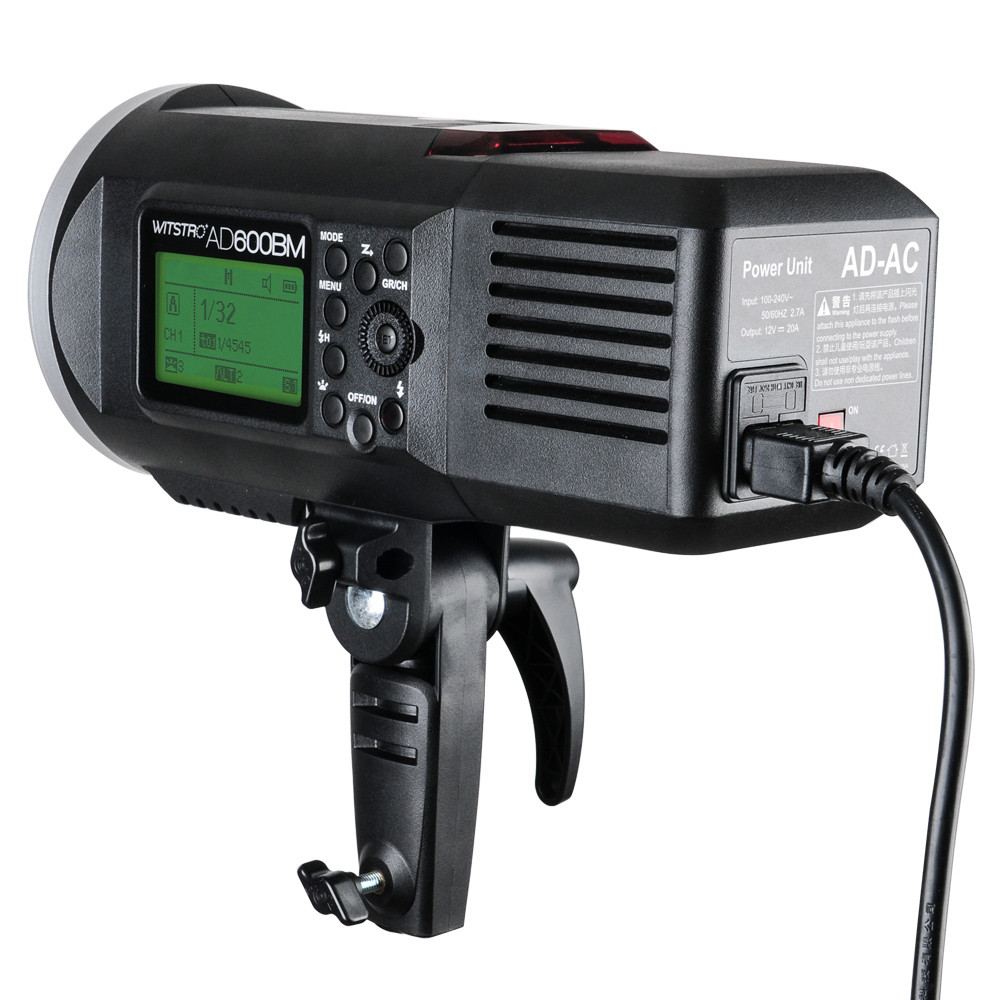 Godox AD600 ไฟยิงกลางแจ้ง AD-AC อะแดปเตอร์ไฟ AC กระแสไฟ 110V-220V แหล่งจ่ายไฟ AC ภายนอก