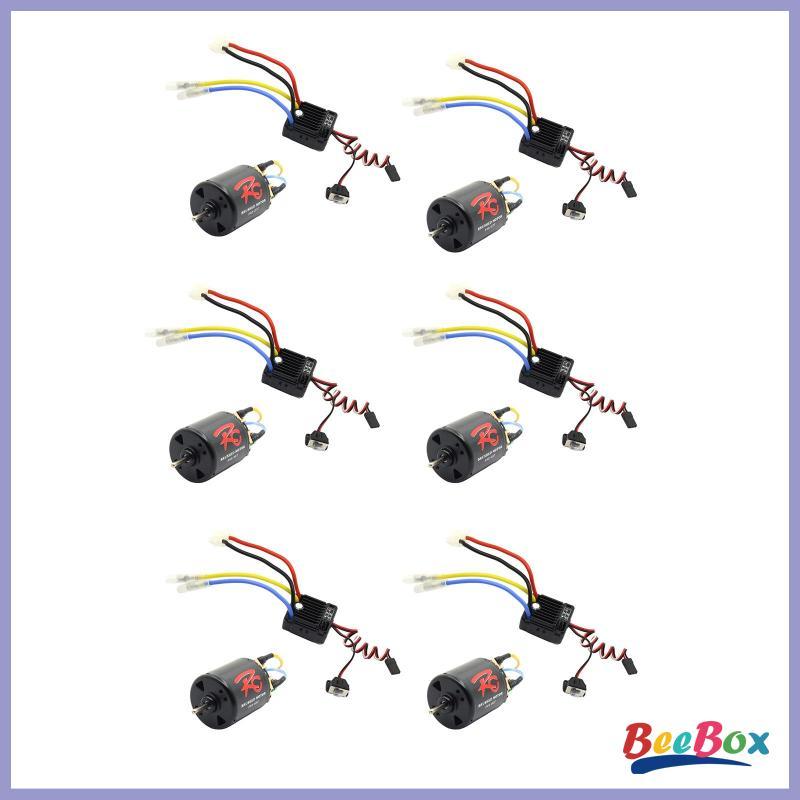 [Szgqmyyx2] 540 Brushed Motor Kit Repair Part RC Car Truck Parts Power Combo สําหรับ TRX4 SCX10 D90