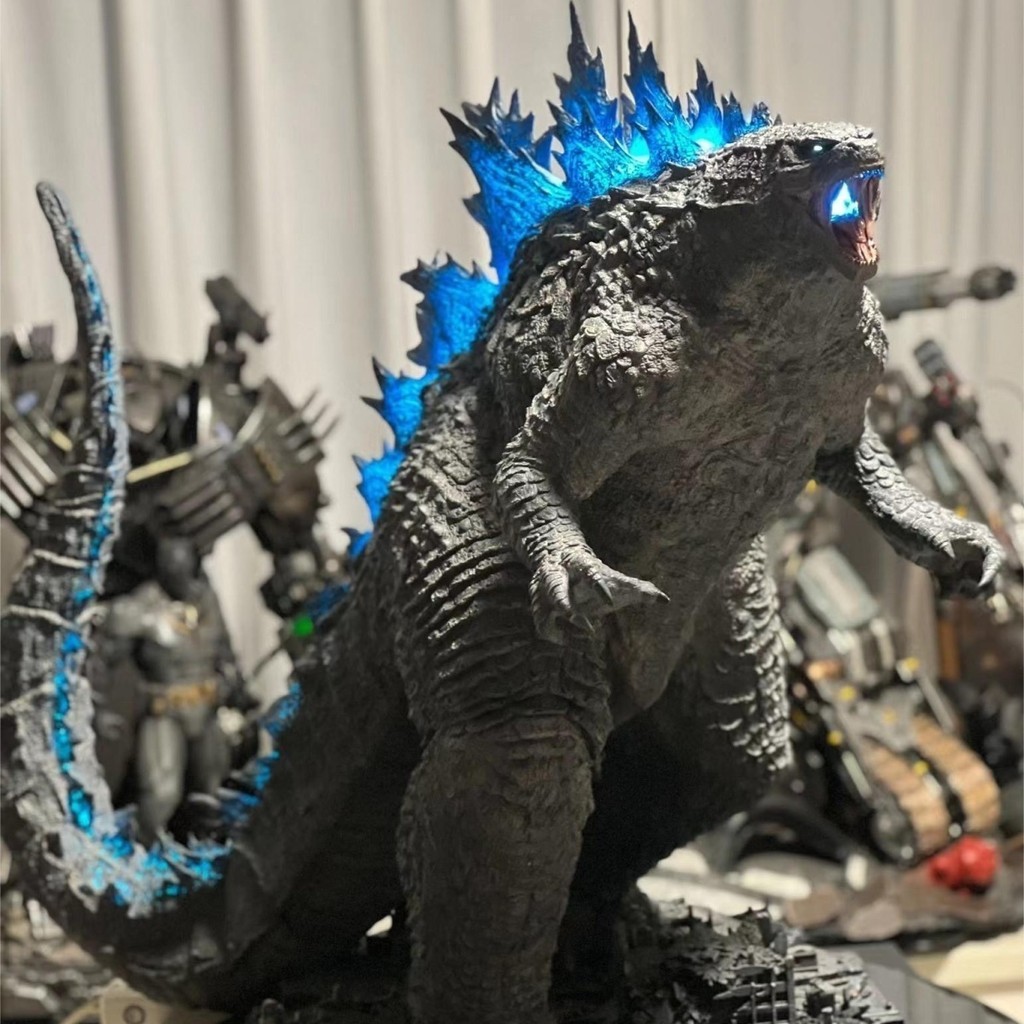 【lpp0009.th】 In Stock Godzilla Vs King Kong Godzilla Hand-Made Remote Control Luminous Double Light 