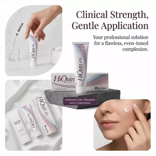 Hiquin Cream 4% Melasma Cream รอยดํา 30g Targeted Skin Lightening