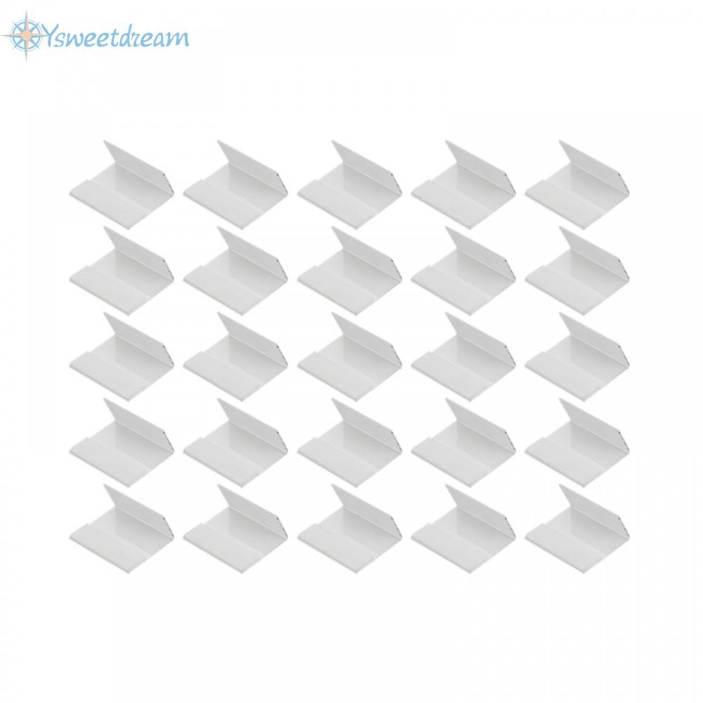 【SWTDRM】Tag Plate Stands 6*4cm Acrylic Display Holder L-shaped Price tags Rack