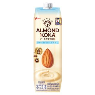 [สินค้าส่งด่วน] กูลิโกะอัลมอนด์โคกะไม่เติมน้ำตาล 1 ลิตร GLICO ALMOND KOKA UNSWEETENED 1 LITRE