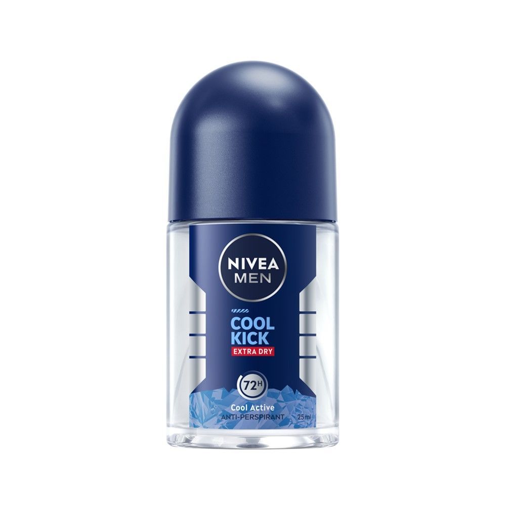 [สินค้าส่งด่วน] นีเวียฟอร์เมนโรลออนคูลคิก50มลX2 NIVEA FOR MEN COOL KICK ROLL ON 50ML X 2