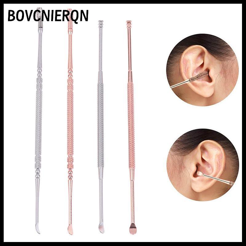 Tn Double Head Ear Wax Removal Cleaner Double End Earwax Remover 360° ทําความสะอาดเครื่องมือดูแลหูสแ