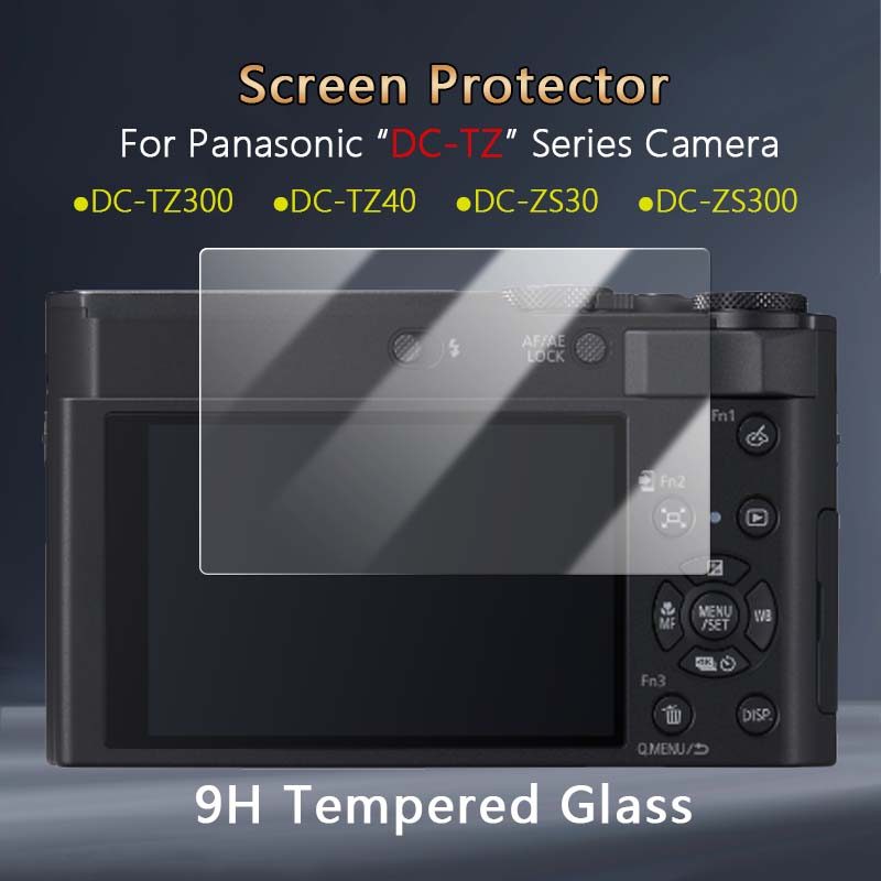สําหรับ Panasonic Lumix DC-TZ300 ZS300 TZ40 ZS30 กล้องดิจิตอล HD Clear Slim 2.5D 9H กระจกนิรภัยป้องก