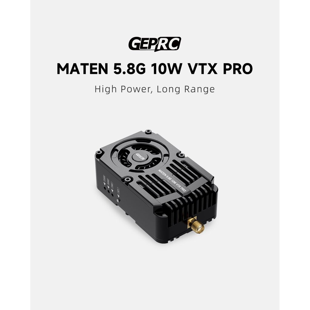 GEPRC MATEN 5.8G 10W VTX PRO อุปกรณ์โดรน Drone