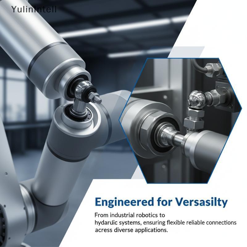 Ylth Ball Head Joint Rod End Bearing M5 M6 M8 M10 มุมขวา CS8/CS10/CS13/CS16 QDD