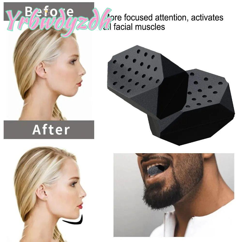 YRBWDYZDH Redefine Jawline Trainer, Facial Chew กัดกล้ามเนื้อ Anti-stress Jaw Exerciser, 40/50/60Lbs