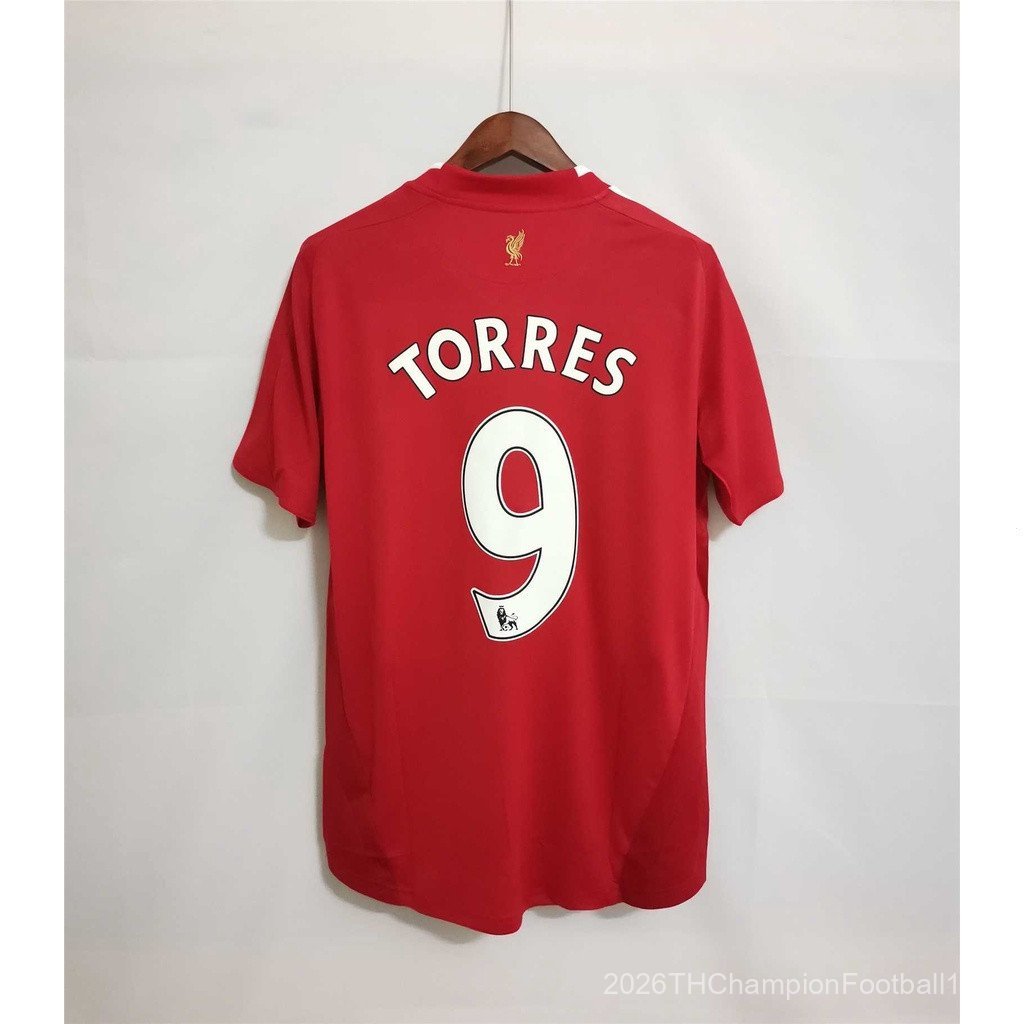 Retro SSS+09-10 Liverpool High Quality Short Sleeve Retro Football Jersey S-2XL Z9IY