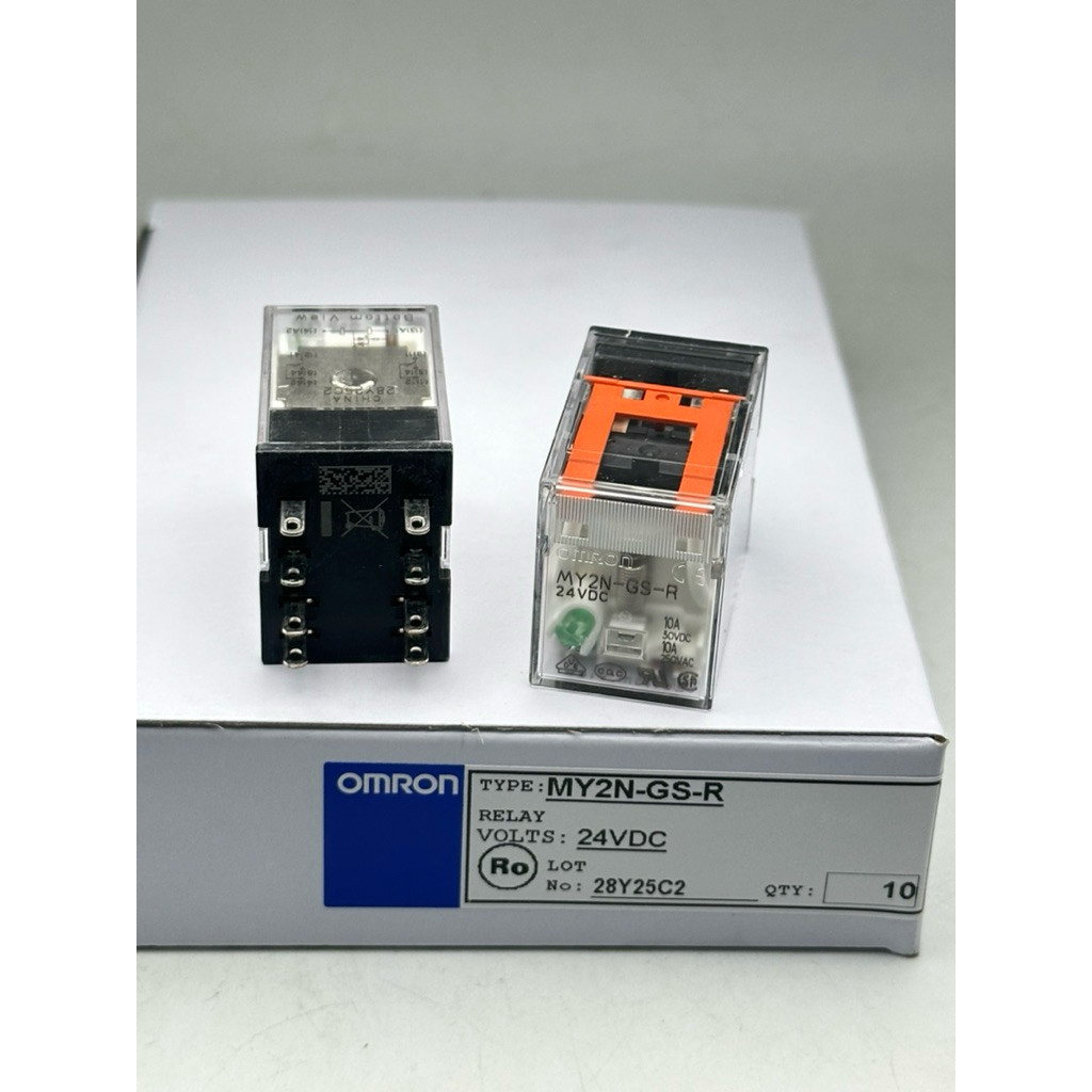 RELAY MY2N-GS-R รีเลย์ 24VDC 12VDC 220VAC สินค้า แท้ ใหม่